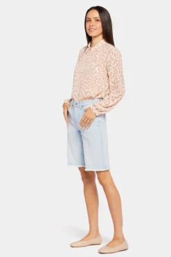 Boyfriend Denim Shorts - Brightside -Nydj Apparel Shop MGWRSH8563 BRTSD 5