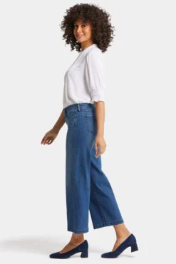 Teresa Wide Leg Ankle Jeans - Mission Blue -Nydj Apparel Shop MHKPKA3014 MSNBL 5