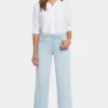 Teresa Wide Leg Ankle Jeans - Oceanfront