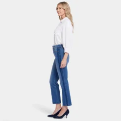 Marilyn Straight Ankle Jeans - Azure Wave -Nydj Apparel Shop MHKPMA8282 AZRWV DPA