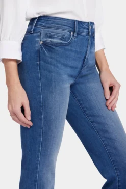 Marilyn Straight Ankle Jeans - Blue Island -Nydj Apparel Shop MHKPMA8282 BLISD 6