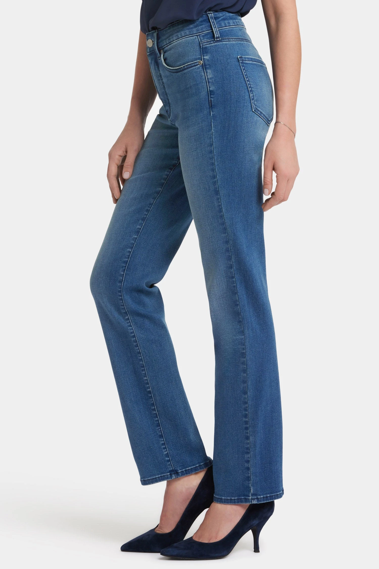 Marilyn Straight Jeans - Mission Blue 3 Marilyn Straight Jeans - Mission Blue - Image 3