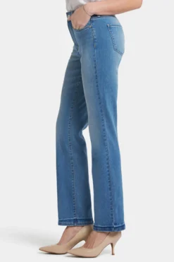 Marilyn Straight Jeans - Riviera Sky 9 Marilyn Straight Jeans - Riviera Sky -Nydj Apparel Shop MHKPMS8811 RVRSK 3