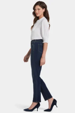 Sheri Slim Jeans - Lotus Gardens -Nydj Apparel Shop MHKPSS8812 LTSGD 5