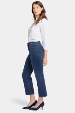 Bailey Relaxed Straight Ankle Jeans - Wonderland 11 Bailey Relaxed Straight Ankle Jeans - Wonderland -Nydj Apparel Shop MHYT8301 WNDLD 5