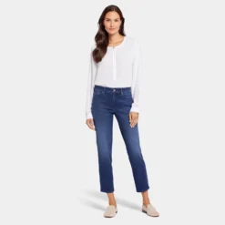 Stella Tapered Ankle Jeans - Gold Coast -Nydj Apparel Shop MHYT8621 GDCST DPA1
