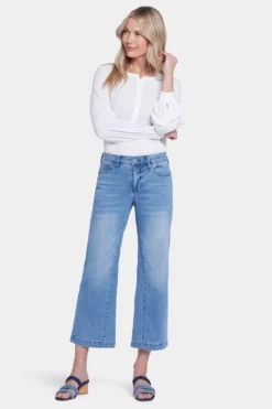 Teresa Wide Leg Ankle Jeans - Everly