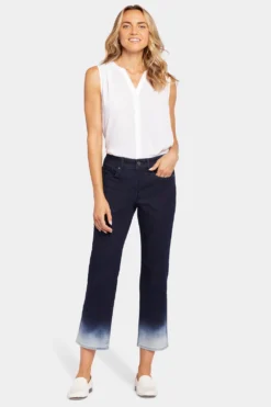 Marilyn Straight Ankle Jeans - Riptide 10 Marilyn Straight Ankle Jeans - Riptide -Nydj Apparel Shop MHYTMA2512 RIPTD 4