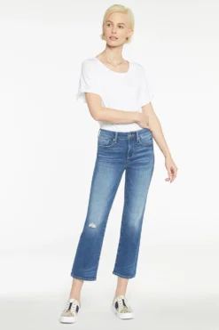 Marilyn Straight Ankle Jeans - Sacha