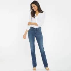 Marilyn Straight Jeans - Saybrook 13 Marilyn Straight Jeans - Saybrook -Nydj Apparel Shop MHYTMS2299 SAYBR DPA