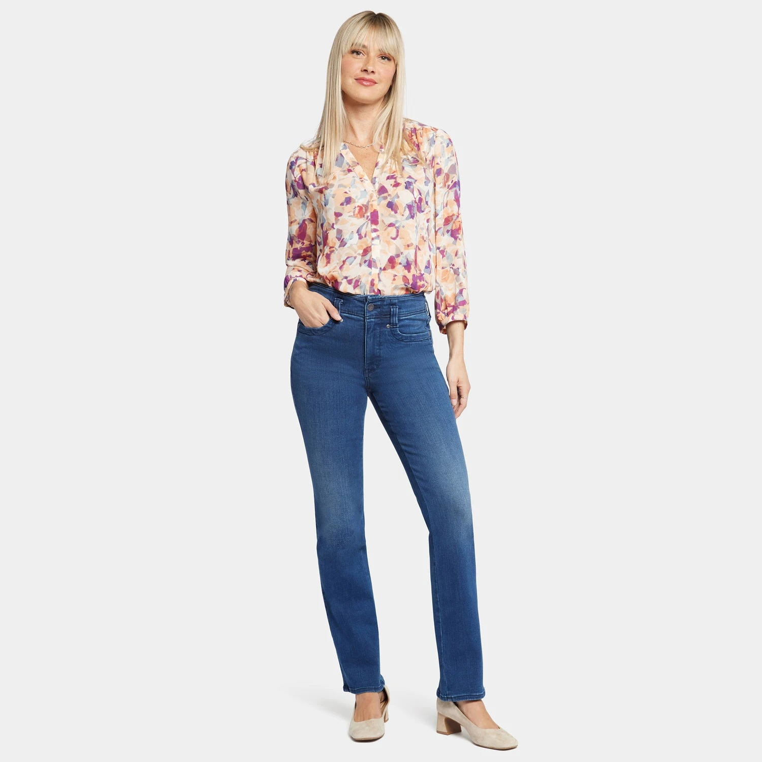 Marilyn Straight Jeans - Rendezvous 7 Marilyn Straight Jeans - Rendezvous - Image 7