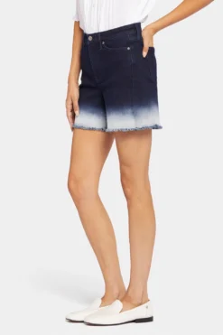 A-Line Denim Shorts - Riptide 9 A-Line Denim Shorts - Riptide -Nydj Apparel Shop MHYTSH8181 RIPTD 3