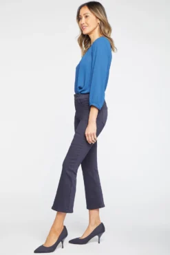 Fiona Slim Flared Ankle Jeans - Dark Rinse -Nydj Apparel Shop MMBU8387 DKRIN 5