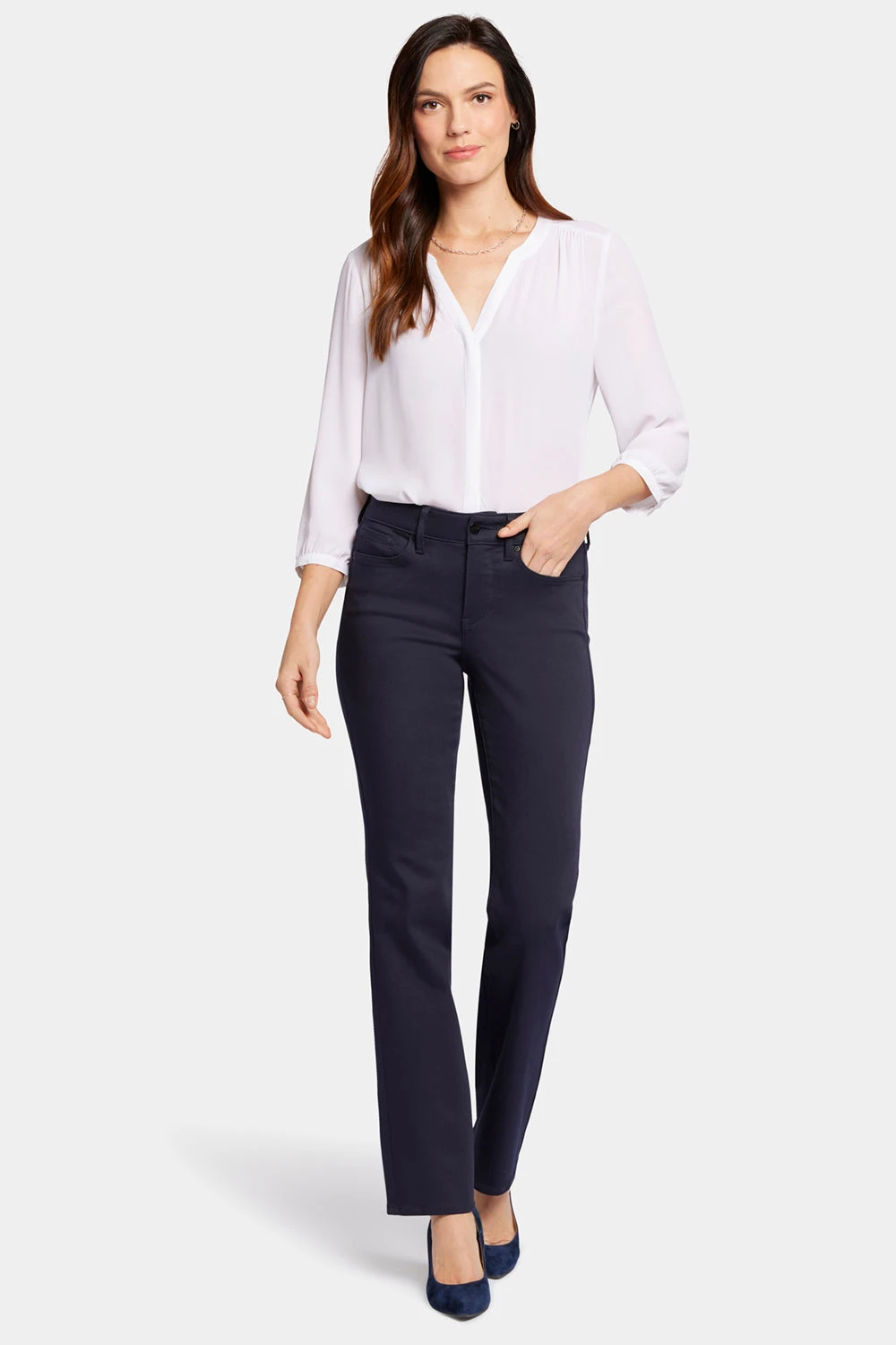 Marilyn Straight Jeans - Dark Rinse 1 Marilyn Straight Jeans - Dark Rinse