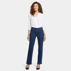 Bailey Relaxed Straight Pull-On Jeans - Palace -Nydj Apparel Shop MMDI8848 PALCE DPA
