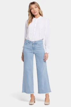 Teresa Wide Leg Ankle Jeans - Westminster