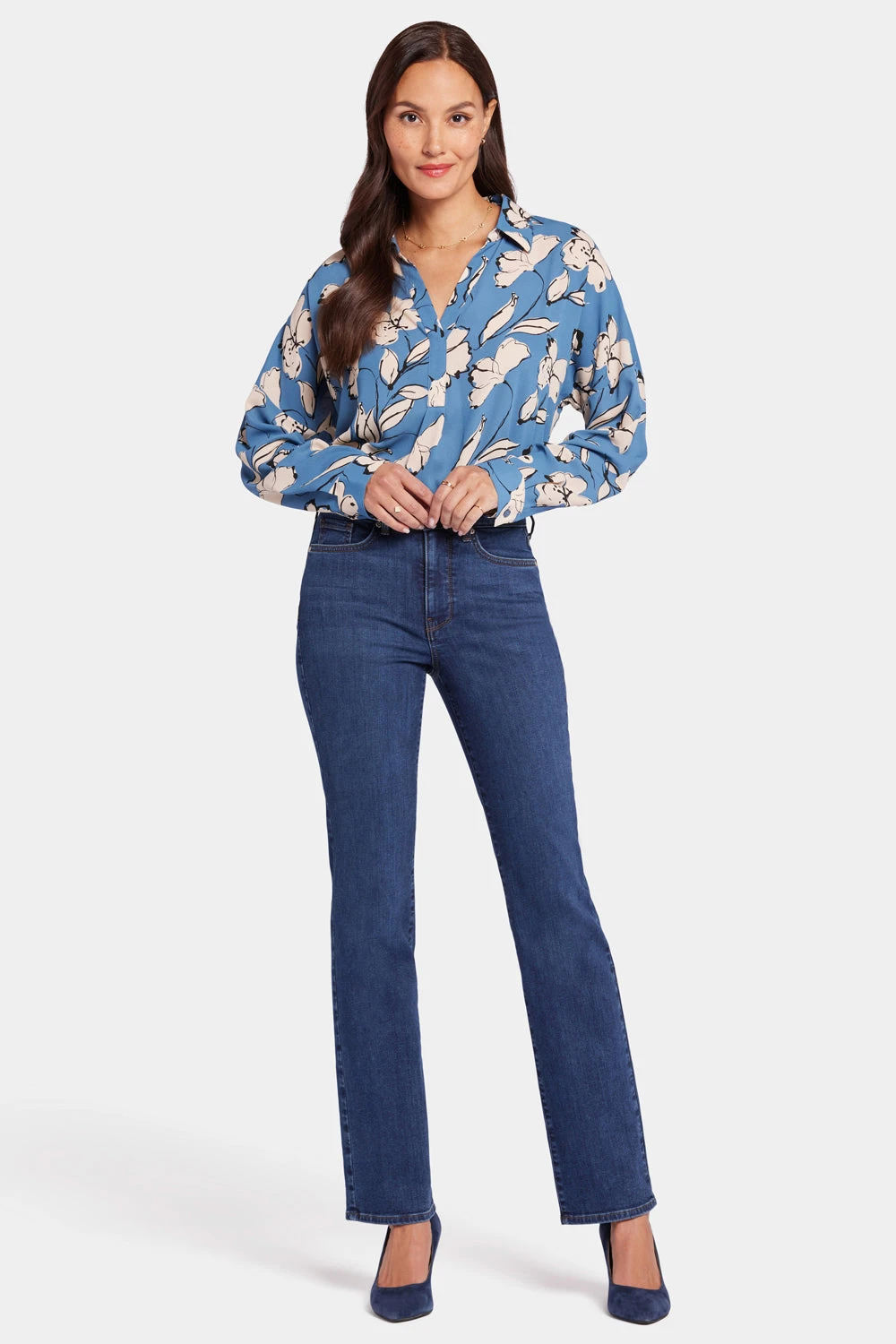 Marilyn Straight Jeans In Tall - Gold Coast 1 Marilyn Straight Jeans In Tall - Gold Coast