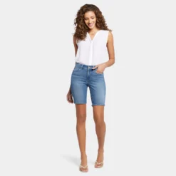 Ella Denim Shorts - Fairmont -Nydj Apparel Shop MMDISH2874 470 DPA