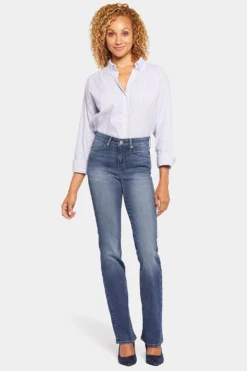 Barbara Bootcut Jeans In Long Inseam - Landslide 10 Barbara Bootcut Jeans In Long Inseam - Landslide -Nydj Apparel Shop MMSLBB2339L LNDSL 4