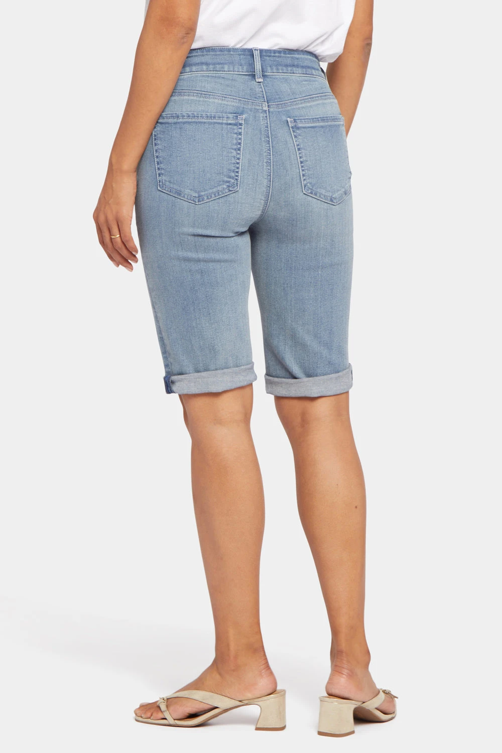 Briella 11 Inch Denim Shorts - Thistle Falls 2 Briella 11 Inch Denim Shorts - Thistle Falls - Image 2