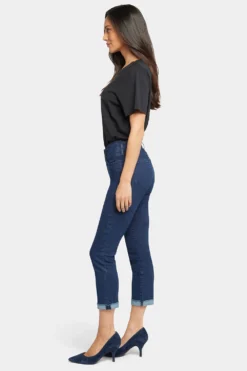 Chloe Capri Jeans - Mystique -Nydj Apparel Shop MMSLCP8718 MYSTQ 5