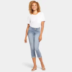 Chloe Capri Jeans - Thistle Falls -Nydj Apparel Shop MMSLCP8718 THFLS DPA
