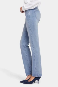 Marilyn Straight Jeans - Thistle Falls -Nydj Apparel Shop MMSLMS2299 THFLS 3