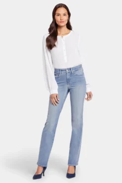 Marilyn Straight Jeans - Thistle Falls -Nydj Apparel Shop MMSLMS2299 THFLS 4