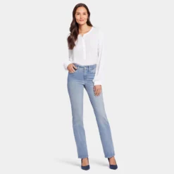 Marilyn Straight Jeans - Thistle Falls -Nydj Apparel Shop MMSLMS2299 THFLS DPA