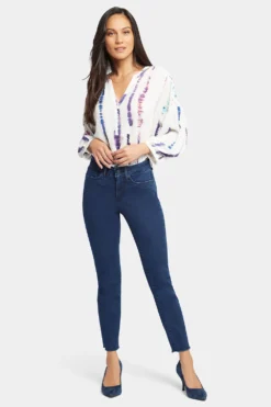 Sheri Slim Ankle Jeans - Mystique -Nydj Apparel Shop MMSLSA8014 MYSTQ 4
