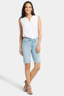 Briella 11 Inch Denim Shorts - Promise