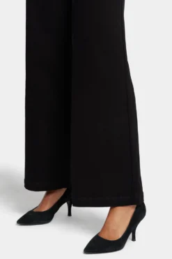 Teresa Wide Leg Jeans In Tall - Black -Nydj Apparel Shop MNBBKT2335T 858 6
