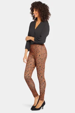 Modern Legging Pants - Caramel Cat -Nydj Apparel Shop MPCP8787 H1096 5