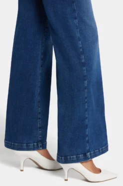 Teresa Wide Leg Jeans In Tall - Cooper -Nydj Apparel Shop MPRIKT2335T COOPE 6