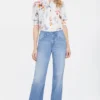 Teresa Wide Leg Jeans In Tall - Everly