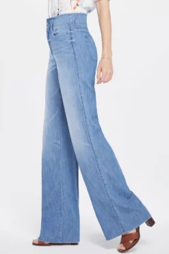 Teresa Wide Leg Jeans In Tall - Everly -Nydj Apparel Shop MPWLKT8150T EVRLY 3