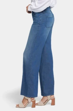 Teresa Wide Leg Jeans - Mission Blue -Nydj Apparel Shop MPWLKT8935 MSNBL 3
