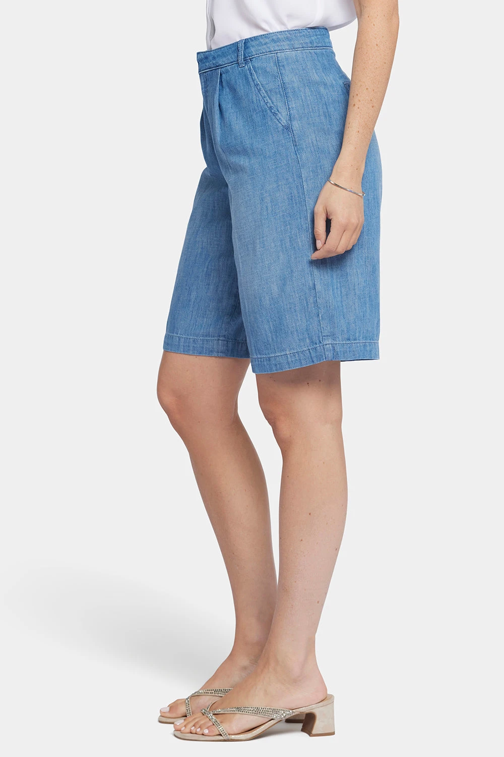 Relaxed Bermuda Denim Shorts - Corfu 3 Relaxed Bermuda Denim Shorts - Corfu - Image 3
