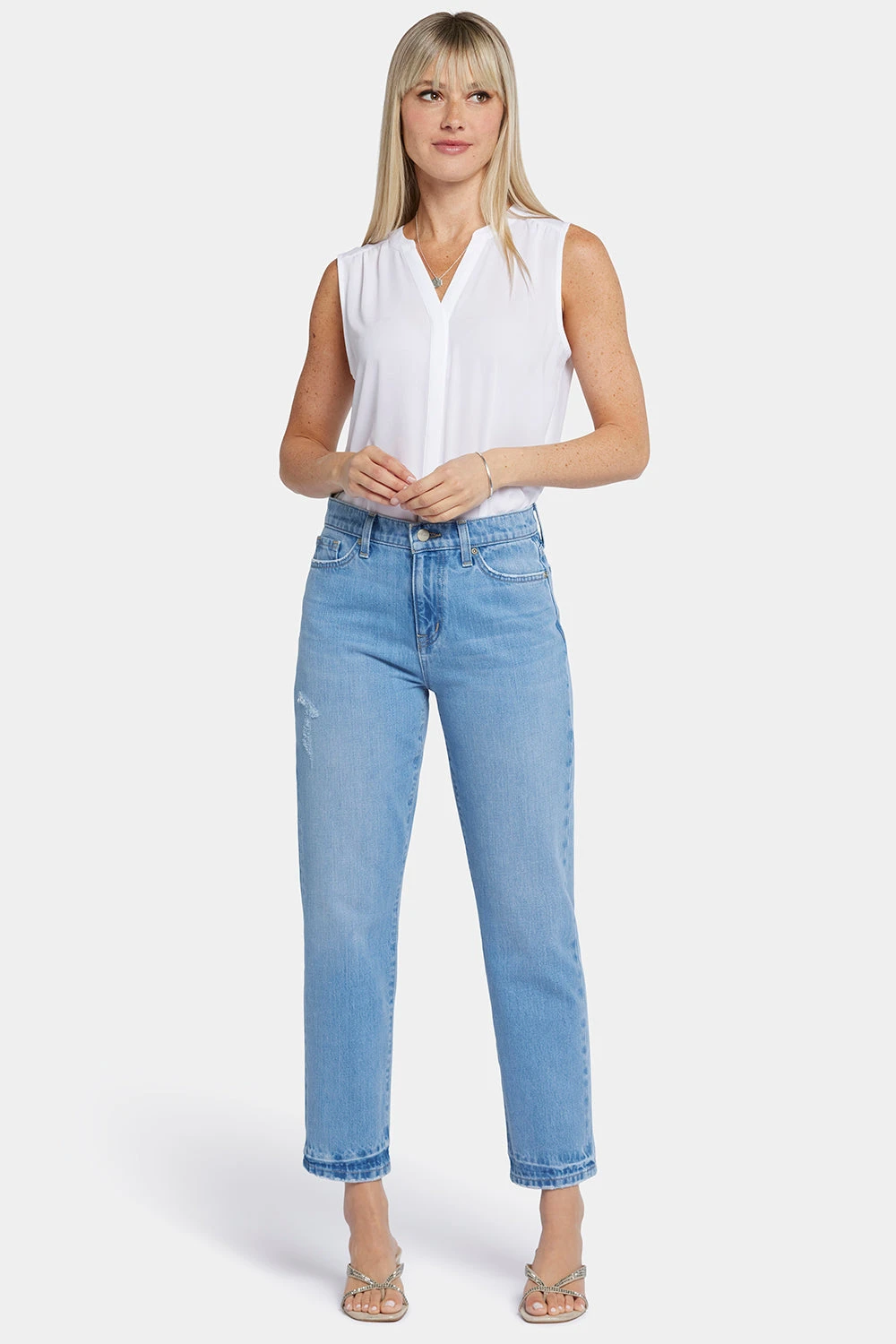 Charlotte Relaxed Jeans - Riviera Sky 1 Charlotte Relaxed Jeans - Riviera Sky