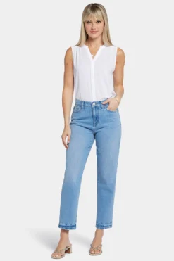 Charlotte Relaxed Jeans - Riviera Sky 10 Charlotte Relaxed Jeans - Riviera Sky -Nydj Apparel Shop MRDO8853 RVRSK 4