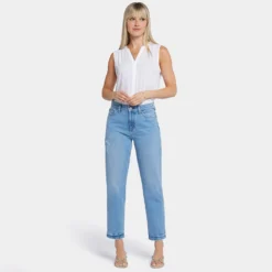 Charlotte Relaxed Jeans - Riviera Sky 13 Charlotte Relaxed Jeans - Riviera Sky -Nydj Apparel Shop MRDO8853 RVRSK DPA