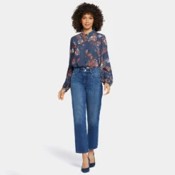 Charlotte Relaxed Jeans - Riverwalk -Nydj Apparel Shop MRDO8853 RVRWK DPA