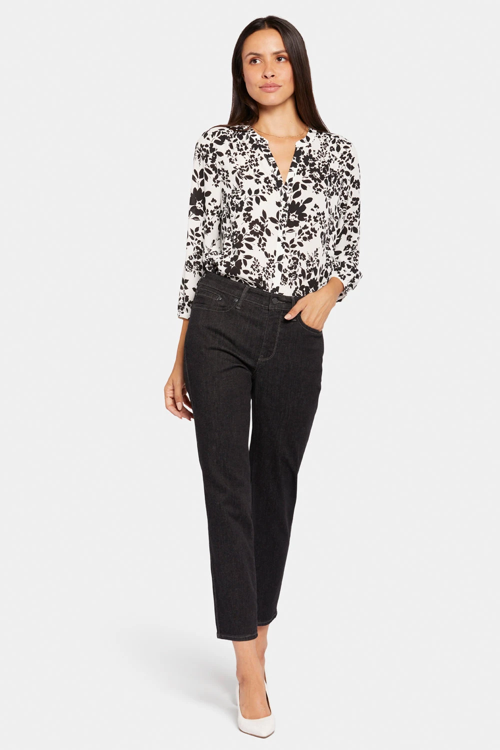 Stella Tapered Ankle Jeans - Eternity 1 Stella Tapered Ankle Jeans - Eternity