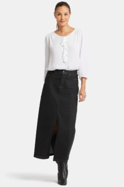 High Rise Long Skirt - Eternity 10 High Rise Long Skirt - Eternity -Nydj Apparel Shop MSBWSK8986 ETRNT 4