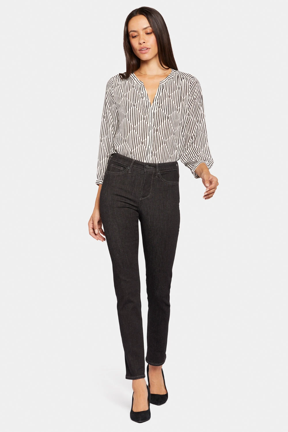 Le Silhouette Sheri Slim Jeans - Eternity 2 Le Silhouette Sheri Slim Jeans - Eternity - Image 2