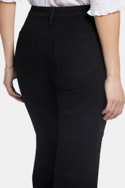 Relaxed Flared Jeans - Black Rinse -Nydj Apparel Shop MSHB8491 BLKRI 6