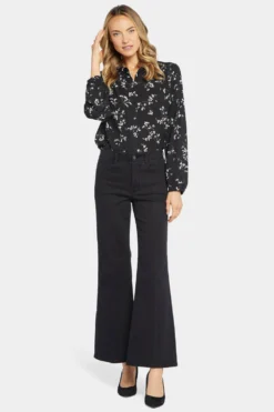 Waist-Matchâ„¢ Major Wide Leg Jeans- Vintage Black