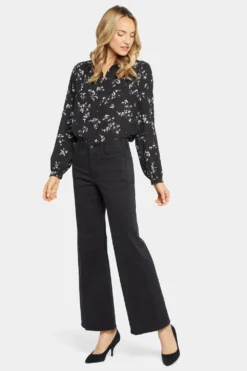 Waist-Match™ Major Wide Leg Jeans- Vintage Black -Nydj Apparel Shop MSHB8708 VINBL 5