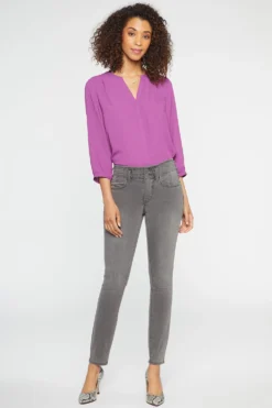 Ami Skinny Jeans In Long Inseam - Smokey Mountain