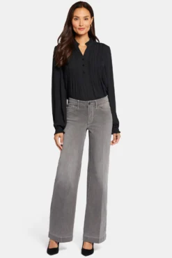 Teresa Wide Leg Jeans - Parade 10 Teresa Wide Leg Jeans - Parade -Nydj Apparel Shop MSHBKT8881 PRADE 4